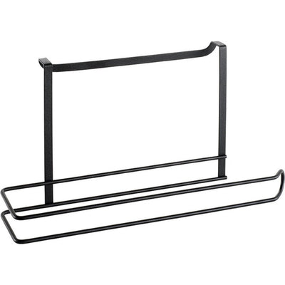Metaltex Metaltex Galileo Kitchen Roll Solder 34x10x18 cm noir