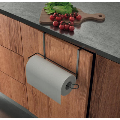 Metaltex Metaltex Galileo Kitchen Roll Solder 34x10x18 cm noir