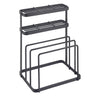 Rack de ligne Metaltex Metaltex Tokyo pour Kleases et Slips Ships 16x12x22 cm noir