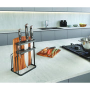Rack de ligne Metaltex Metaltex Tokyo pour Kleases et Slips Ships 16x12x22 cm noir - afbeelding 2