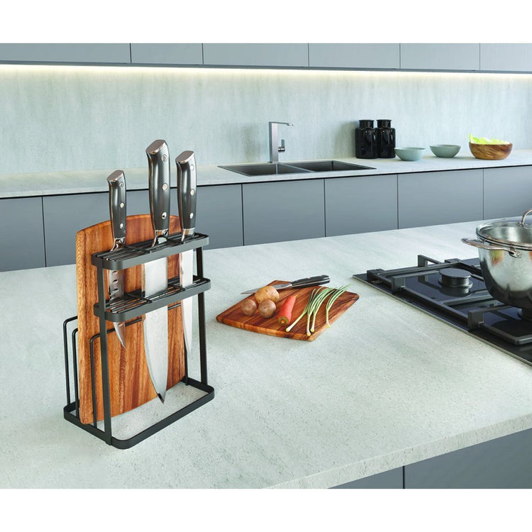 Rack de ligne Metaltex Metaltex Tokyo pour Kleases et Slips Ships 16x12x22 cm noir