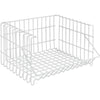 Metaltex Metaltex Bernina Wire Panier empilable 34x27x20 cm blanc