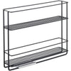 Metaltex Metaltex Rack à épice extensible noir