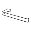 Metaltex Metaltex Kitchen Roll Solder suspendu 30x3x10 cm noir