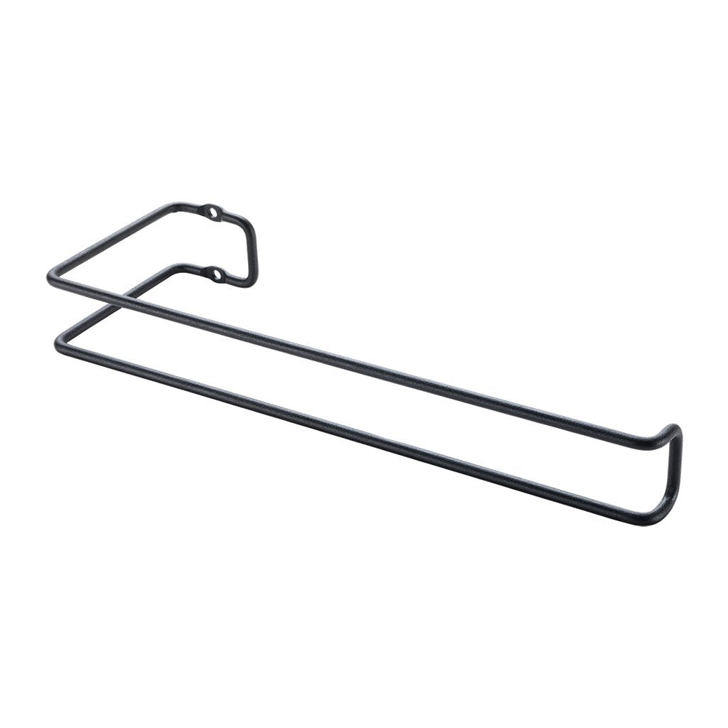 Metaltex Metaltex Kitchen Roll Solder suspendu 30x3x10 cm noir