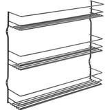 Metaltex Metaltex pepito Herb Rack 3 étages 36x32x8 cm noir - afbeelding 1