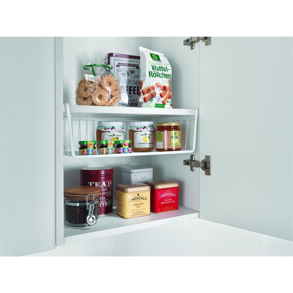 Metaltex Metaltex Hang Panier 40x26x14 cm Métal blanc