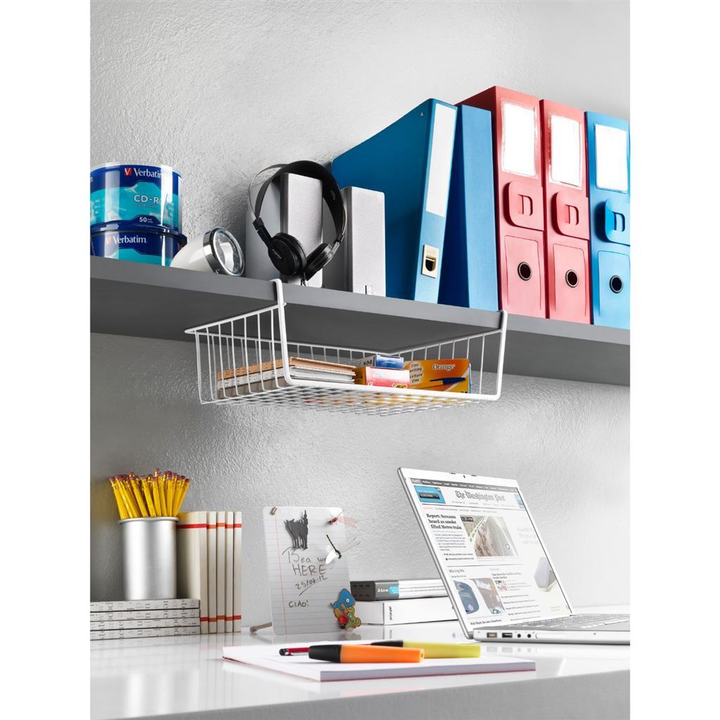 Metaltex Metaltex Hang Panier 40x26x14 cm Métal blanc