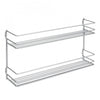 Metaltex Metaltex Space Saver Kitchen pepito Herb Rack 2 étages 36x8x19 cm argent