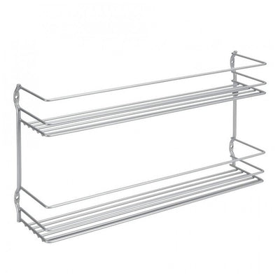 Metaltex Metaltex Space Saver Kitchen pepito Herb Rack 2 étages 36x8x19 cm argent