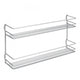Metaltex Metaltex Space Saver Kitchen pepito Herb Rack 2 étages 36x8x19 cm argent