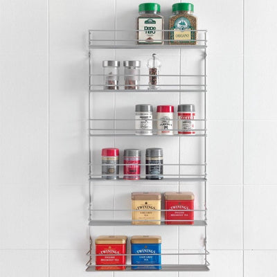 Metaltex Metaltex pepito Herb Rack 6 étages 36x8x71 cm argent