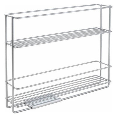 Metaltex Metaltex Space Saver Kitchen extensible d'épices Rack 6x28x22 cm argent