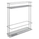 Metaltex Metaltex Space Saver Kitchen extensible de l'évier d'évier Rack de cabinet 11x38x34 cm argent