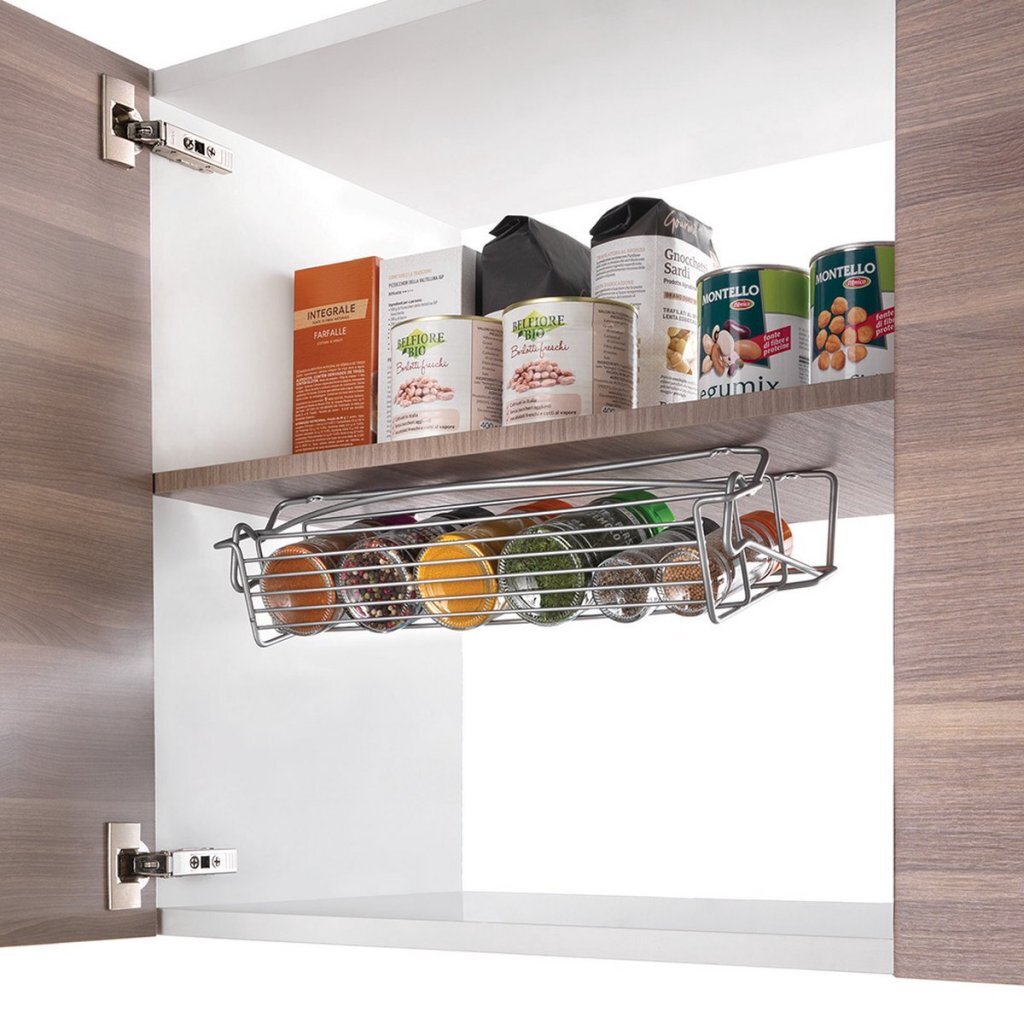 Metaltex Metaltex Rack à épice pliable 40x28x33 cm argent
