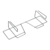 Metaltex Metaltex Houseing Foule Holder 33x12x9 cm Silver