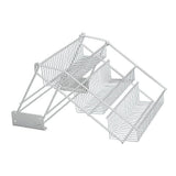 Metaltex Metaltex Rack de haut en bas 33x28x22 cm argent - afbeelding 1