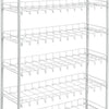 Metaltex Tomado Metaltex Shoe 6 Rack de chaussures blanc 64x23x104 cm 6 étages