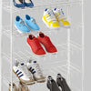 Metaltex Tomado Metaltex Shoe 6 Rack de chaussures blanc 64x23x104 cm 6 étages