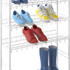 Metaltex Tomado Metaltex Shoe 6 Rack de chaussures blanc 64x23x104 cm 6 étages