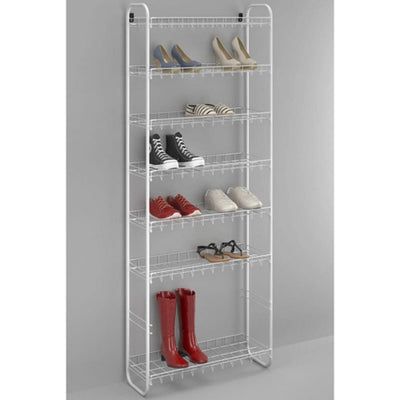 Metaltex Metaltex Shoe chaussures Rek 8 étages 64x23x165 cm blanc