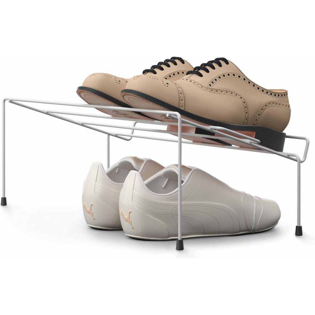 Metaltex Metaltex Cipok Shoe Rack 42x24x17 cm 2 pièces blanches
