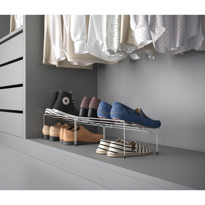 Metaltex Metaltex Cipok Shoe Rack 42x24x17 cm 2 pièces blanches