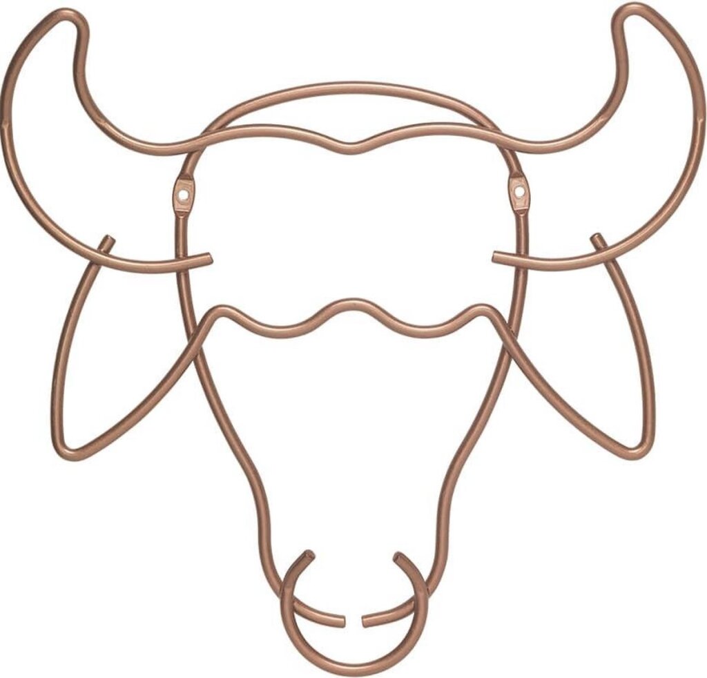 Tomado-Metaltex Tomado Metaltex Coat Rack Buffalo Multiples couches Qualité forte, y compris le matériau de montage