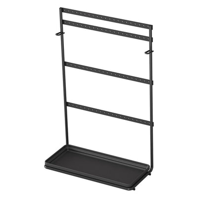 Metaltex Metaltex Rack de bijoux 22x11x36 cm en métal noir mat