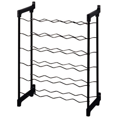 Tomado-Metaltex Tomado-Metaltex Chianti Bas Rack pour 30 bouteilles 68x50x26 cm noir