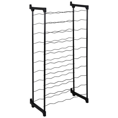 Tomado-Metaltex Tomado-Metaltex Barbera Bas Rack pour 50 bouteilles 108x50x26 cm noir