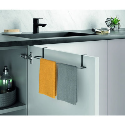 Metaltex Metaltex Towel Great 38x8x6 cm noir
