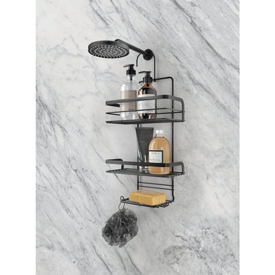 Metaltex Metaltex Origin Line Douche de douche 3 étages 23x12x38 cm noir