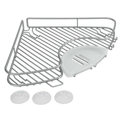 Metaltex Metaltex Corner Rack 29x4 cm argent