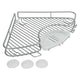 Metaltex Metaltex Corner Rack 29x4 cm argent