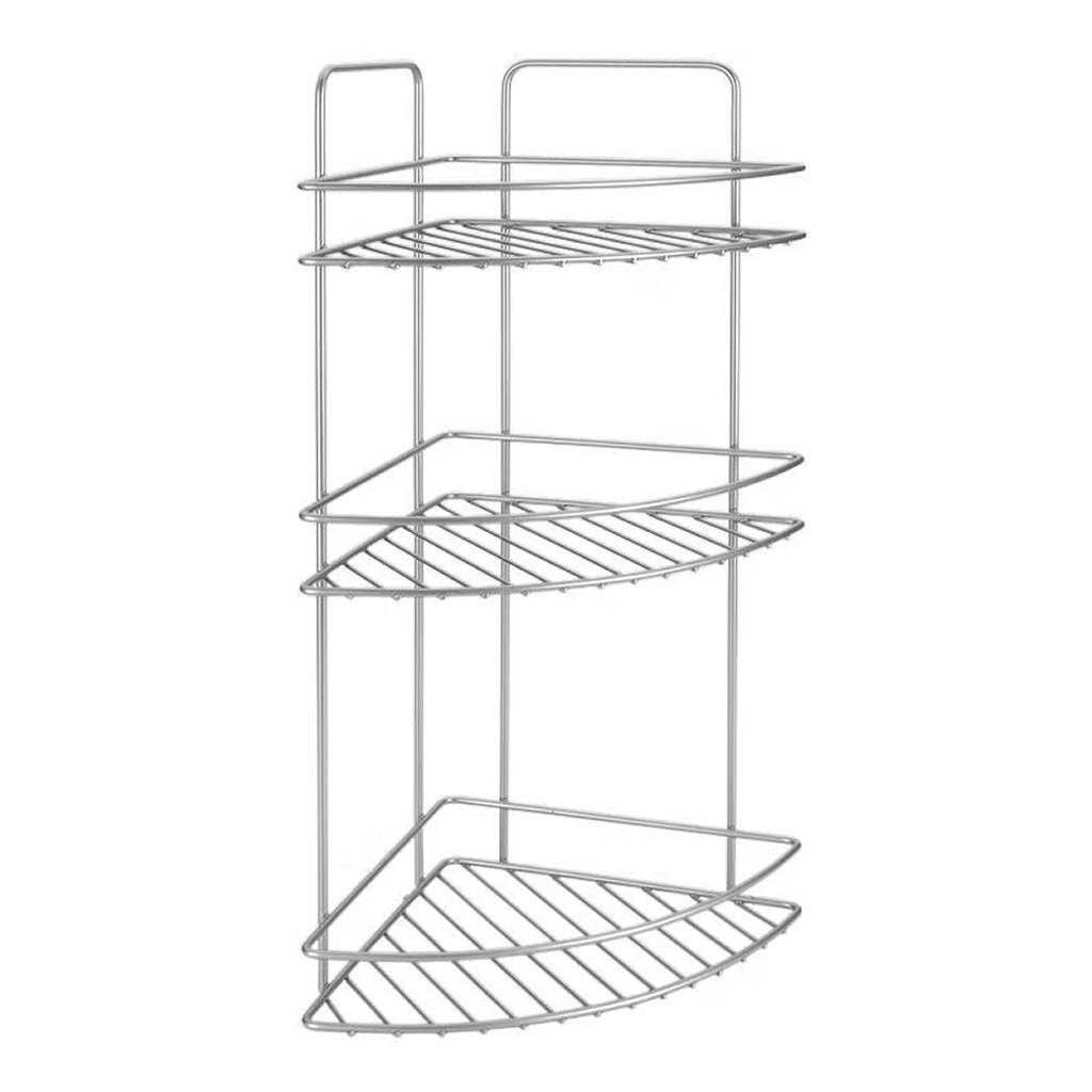 Metaltex Metaltex Reflex Rack de salle de bain 3 étages 23x23x53 cm argent