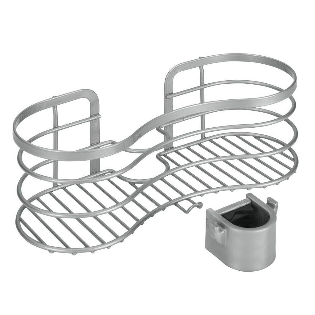 Metaltex Metaltex Viva Down Deck 11x29x12 cm Silver
