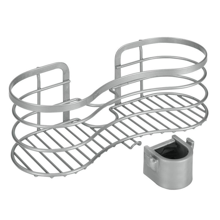 Metaltex Metaltex Viva Down Deck 11x29x12 cm Silver