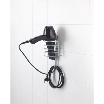 Metaltex Metaltex Viva Hairdogler Holder 10x10x25 cm Silver