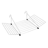 Tomado Tomado Metaltex Hangdroogrek Tilburg 12m Silver Grey - afbeelding 1