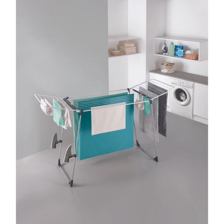 Metaltex Metaltex Hurricane DRABLEK 197x65x115 cm 24 m de longueur à sec argent noir