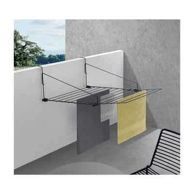 Metaltex Metaltex La Haye DRABLEK 9 M DROOGLIJN 55X28 CM NOIR