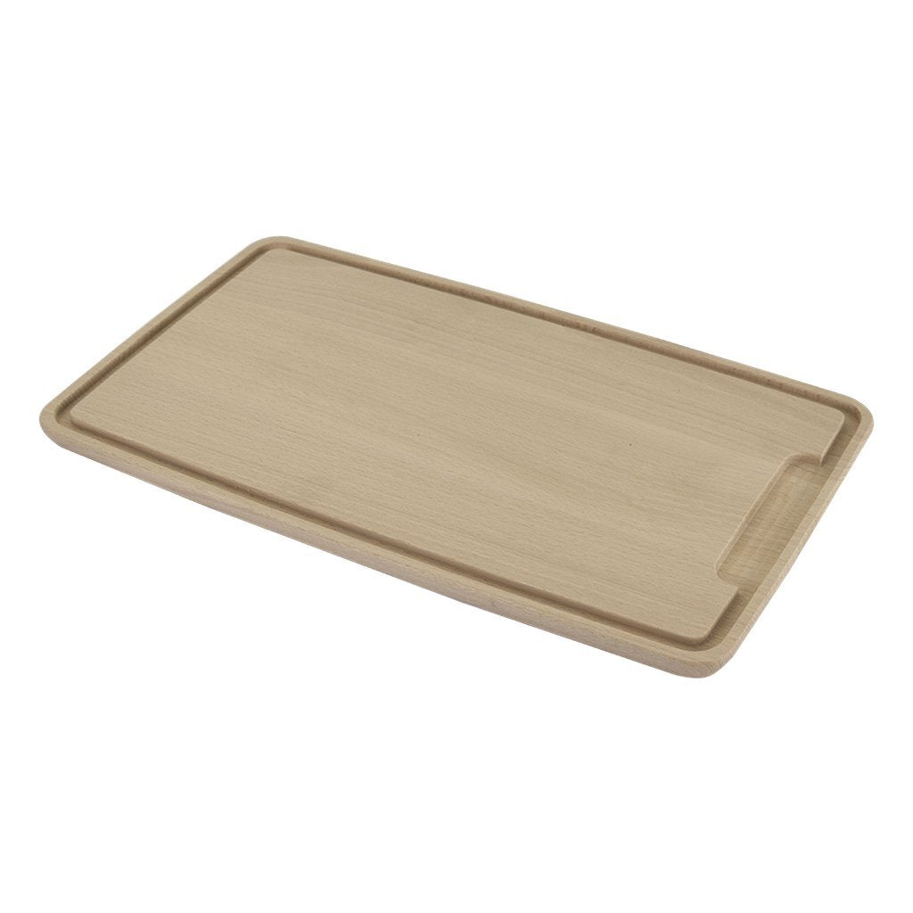 Metaltex Metaltex Beechhouten Cutting Board avec rainure 39x23 cm