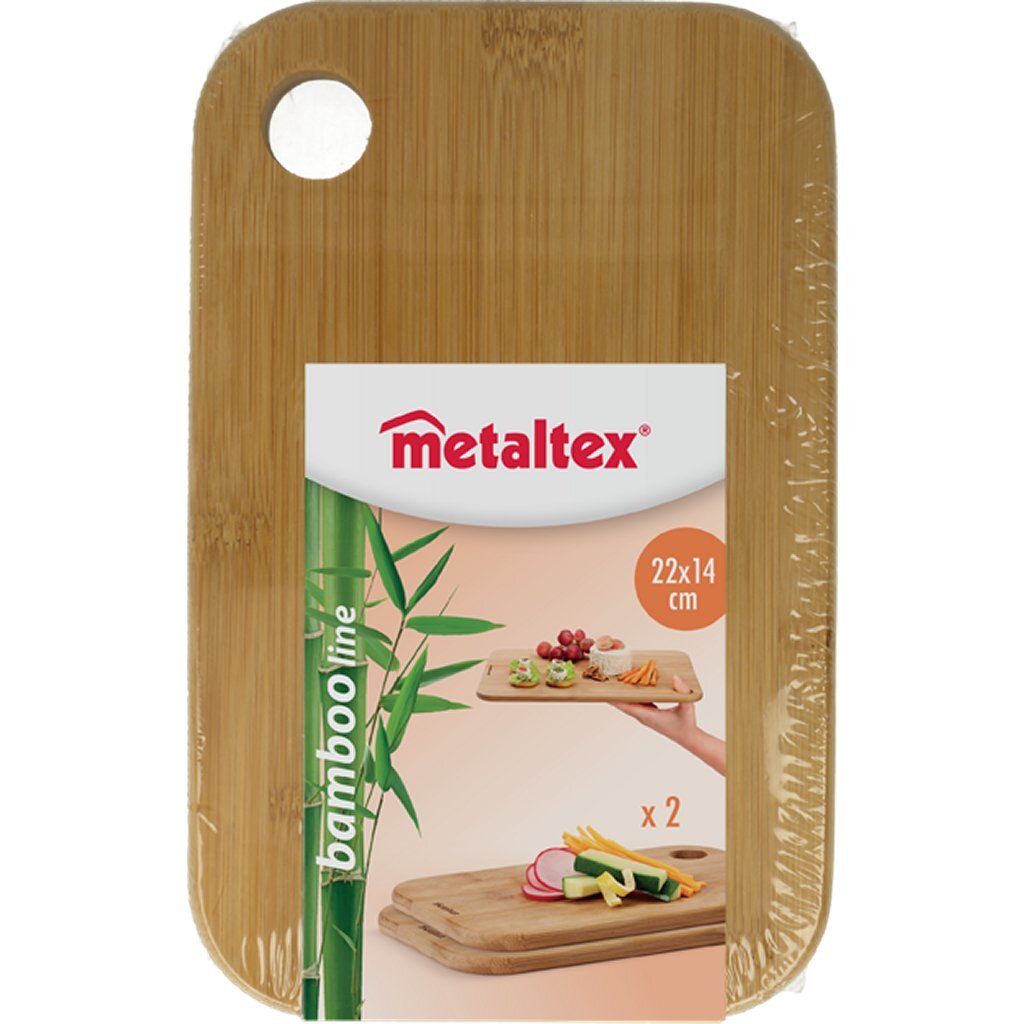 Metaltex Metaltex Bambootlands 22x14x1 cm 2 pièces