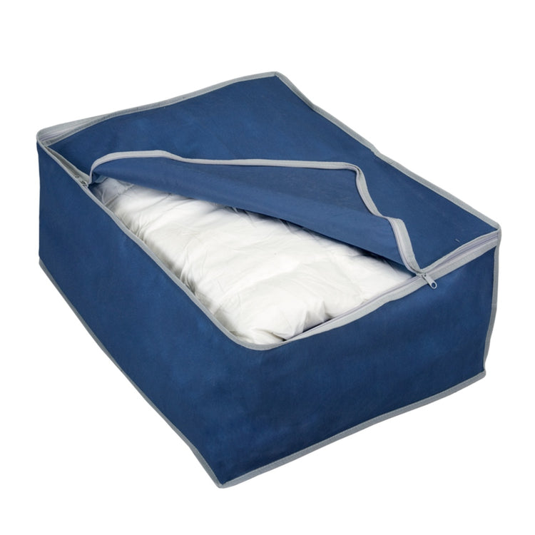 COUVERTURE DE Rangement Metaltex Metaltex 60x46x26 cm Rits bleus