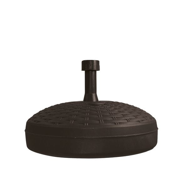 Anthracite de rotin standard de parasol de base