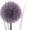 Decoris fleur artificielle allium h66cm violet