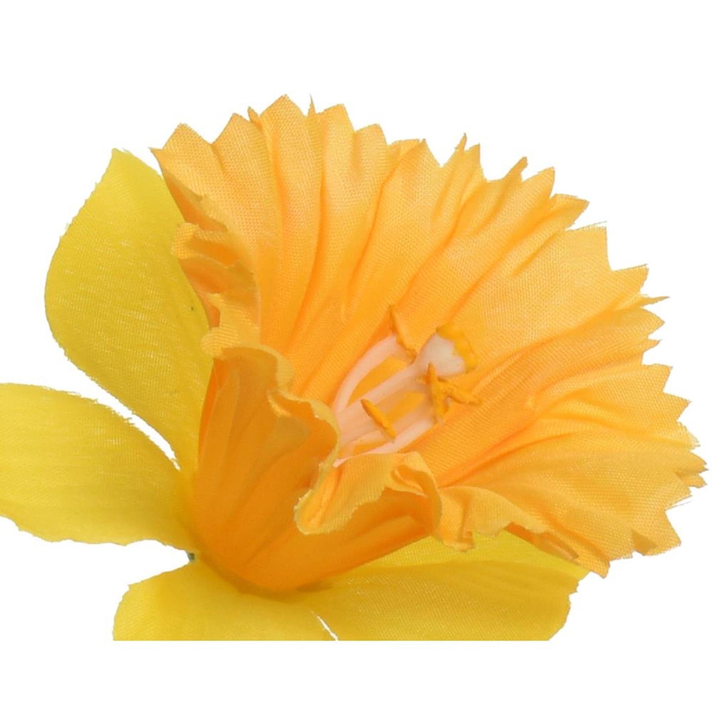 Decoris fleur artificielle jonquille h60cm jaune 2 assortis