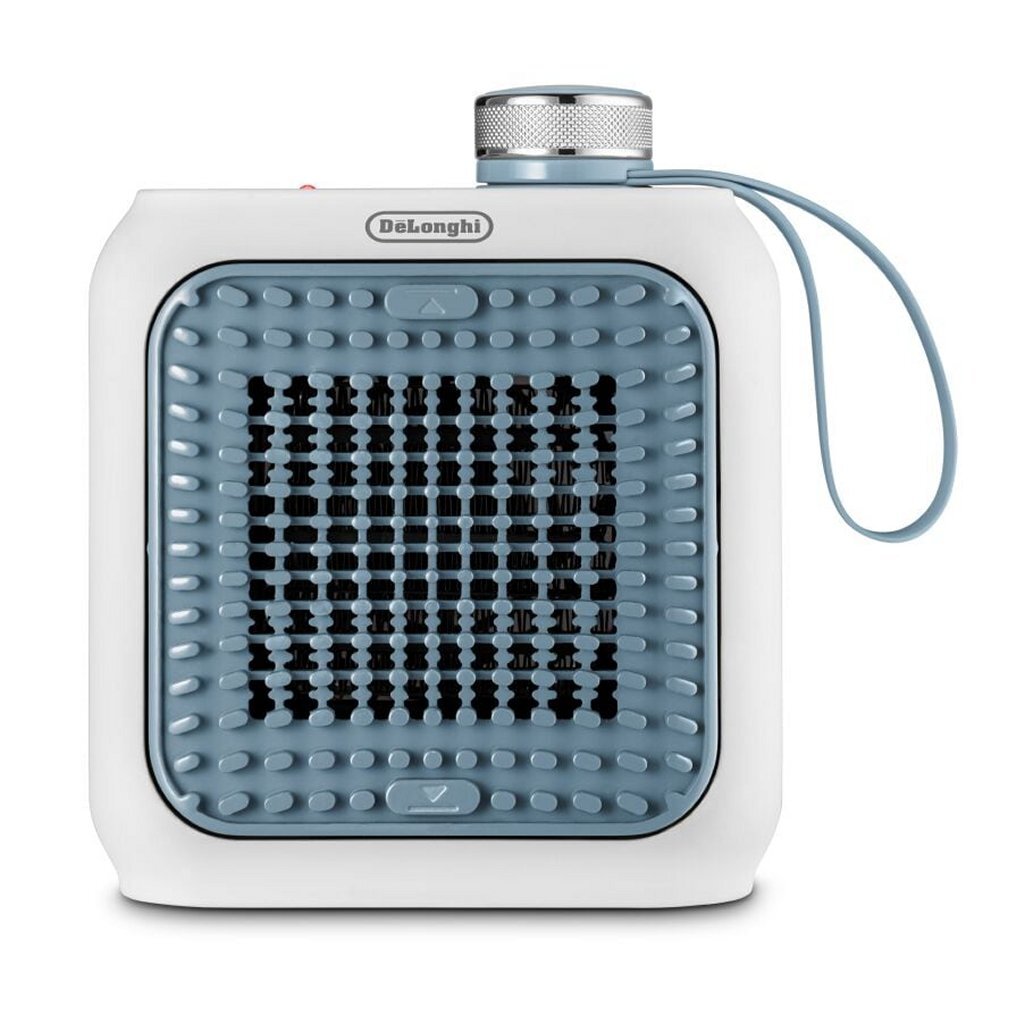 Delonghi delonghi hfx10b03.lb chauffage de ventilateur en céramique 360W blanc bleu