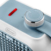 Delonghi delonghi hfx10b03.lb chauffage de ventilateur en céramique 360W blanc bleu